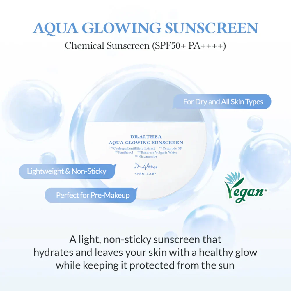 Aqua Glowing Sunscreen [45ml] - Image 3