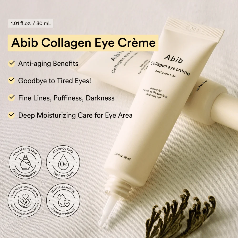 Collagen Eye Cream Jericho Rose Tube [30ml] - Image 2