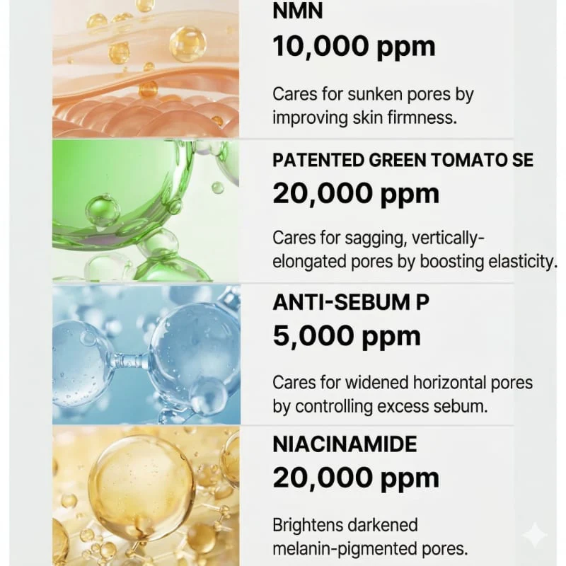 Green Tomato NMN Pore Minimizing Ampoule [40ml] - Image 3