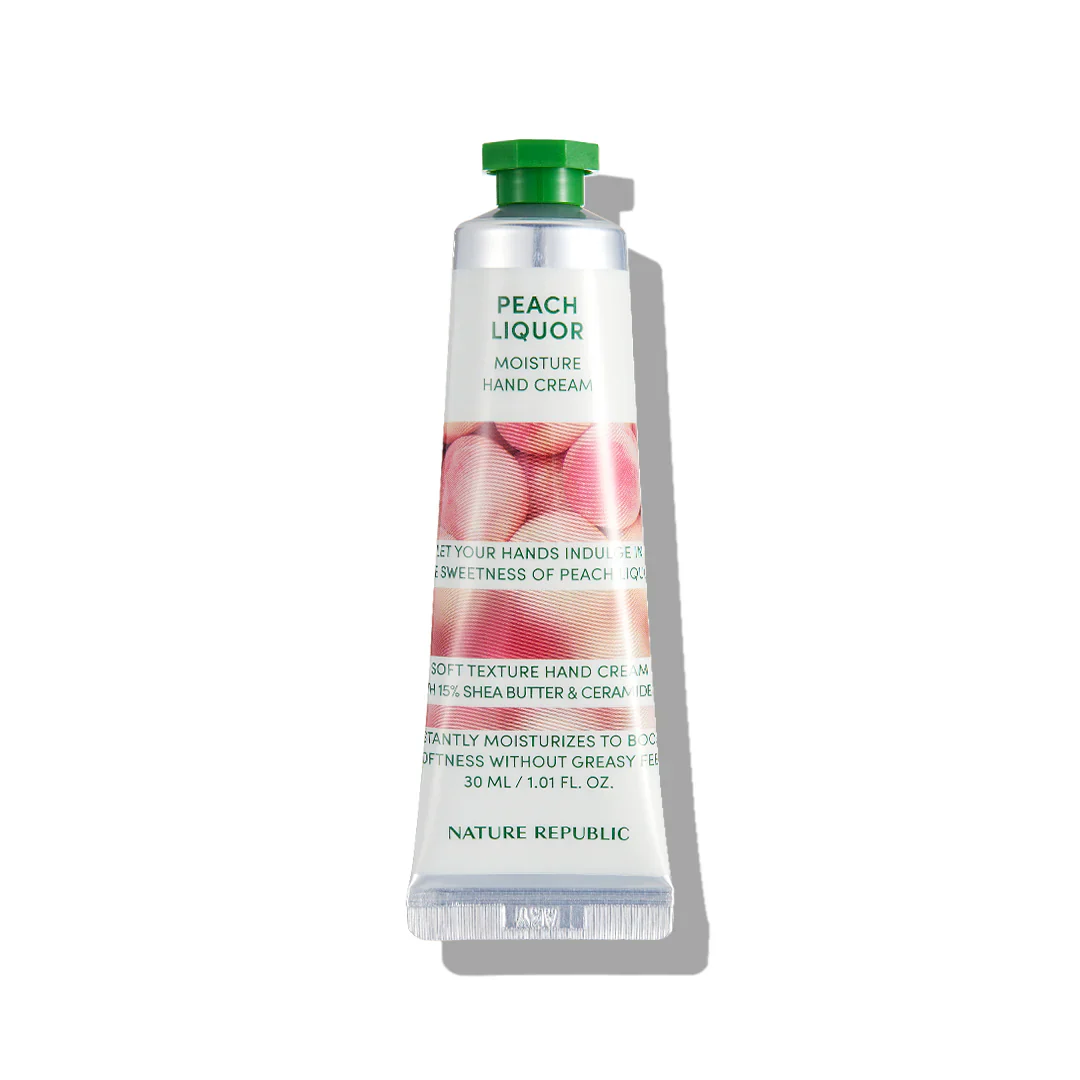 HAND & NATURE Peach Liquor Hand Cream [30ml]