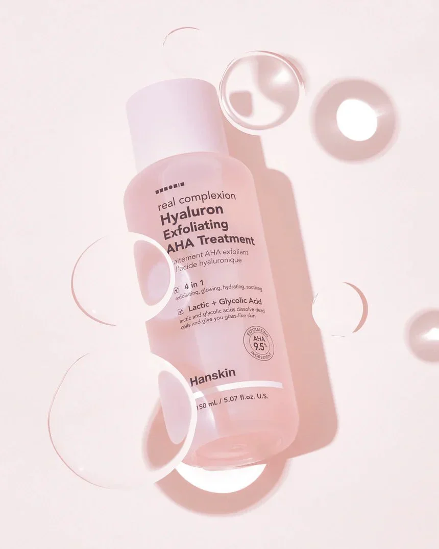 Real Complexion Hyaluron Exfoliating AHA Treatment [150ml] - Image 2