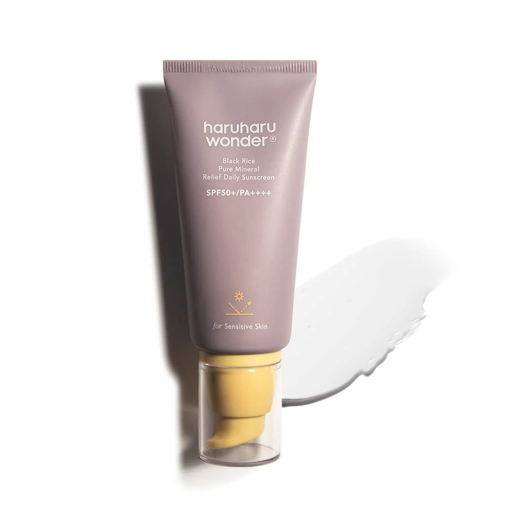 Black Rice Pure Mineral Relief Daily Sunscreen [50ml]