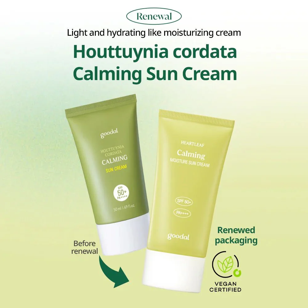 Heartleaf Calming Moisture Sun Cream [50ml] - Image 5