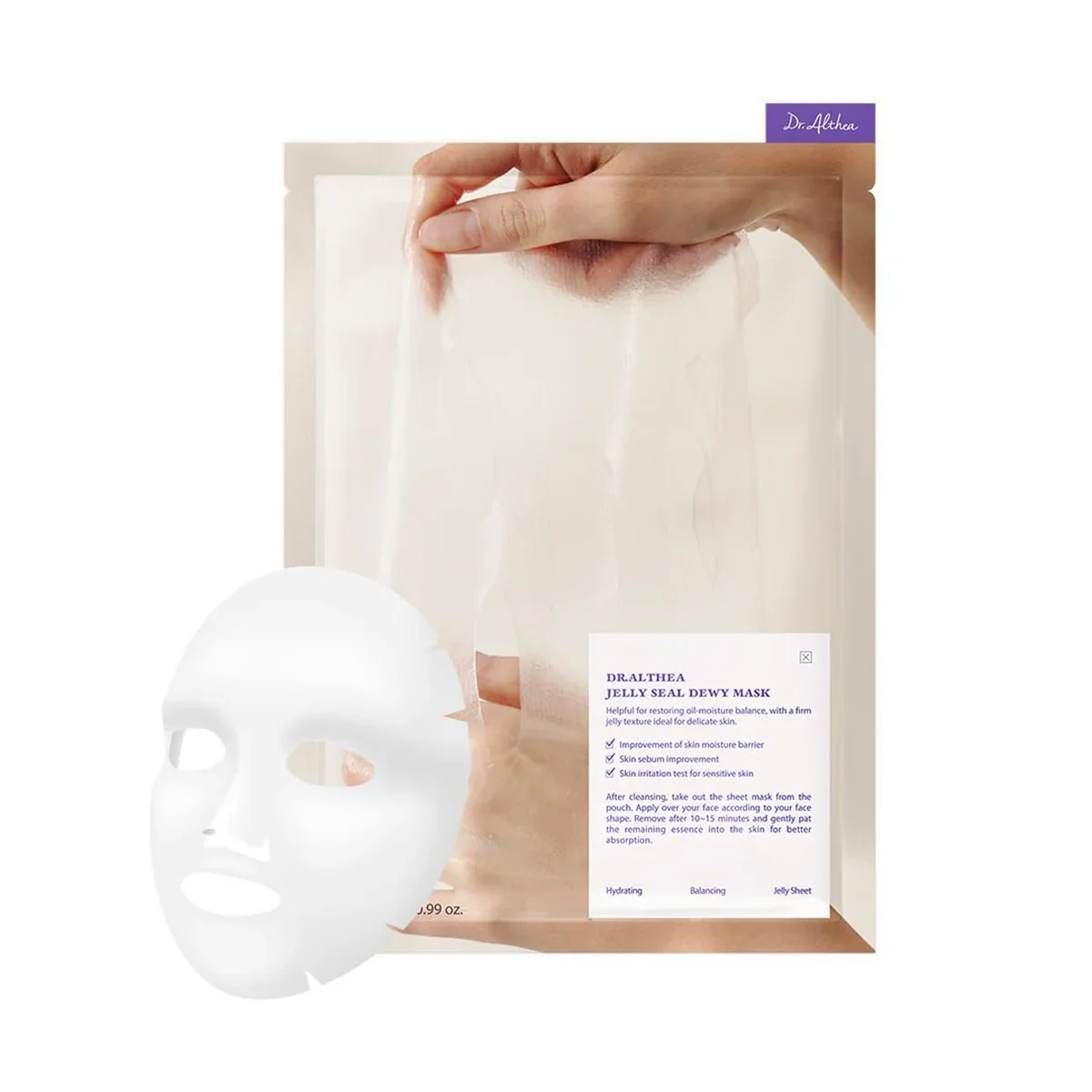 Jelly Seal Dewy Mask [28g] [4pcs]